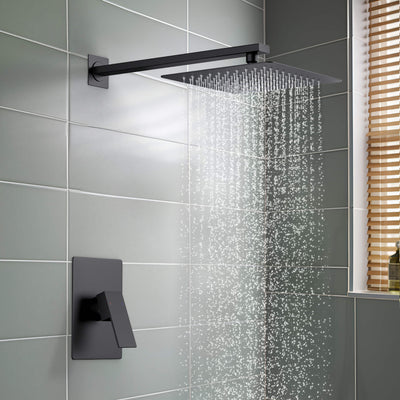 Quadra Pressure Balanced Single Function Wall Mount Shower System with Rough-In Valve - CSF-4011  - Shop at Home Craft Studio - 24