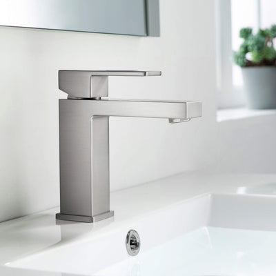 Quadra Single Handle Bathroom Vanity Sink Faucet with Pop Up Drain - CBF-1002  - Shop at Home Craft Studio - 10