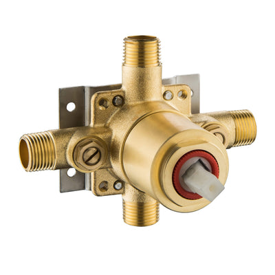 Single Function Pressure Balance Shower System Rough-in Valve with Cartridge - SV1-1  - Shop at Home Craft Studio - 3