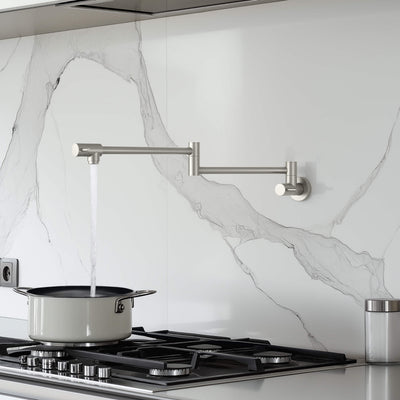 Stainless Steel Kitchen Pot Filler - CPF-602  - Shop at Home Craft Studio - 16