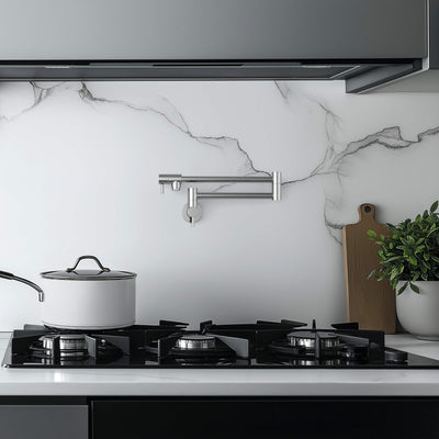 Stainless Steel Kitchen Pot Filler - CPF-602  - Shop at Home Craft Studio - 25