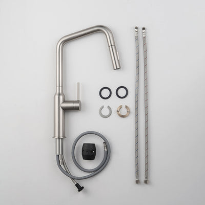 Tampa Single Handle Pull Down Kitchen Sink Faucet - CKF-2007  - Shop at Home Craft Studio - 22