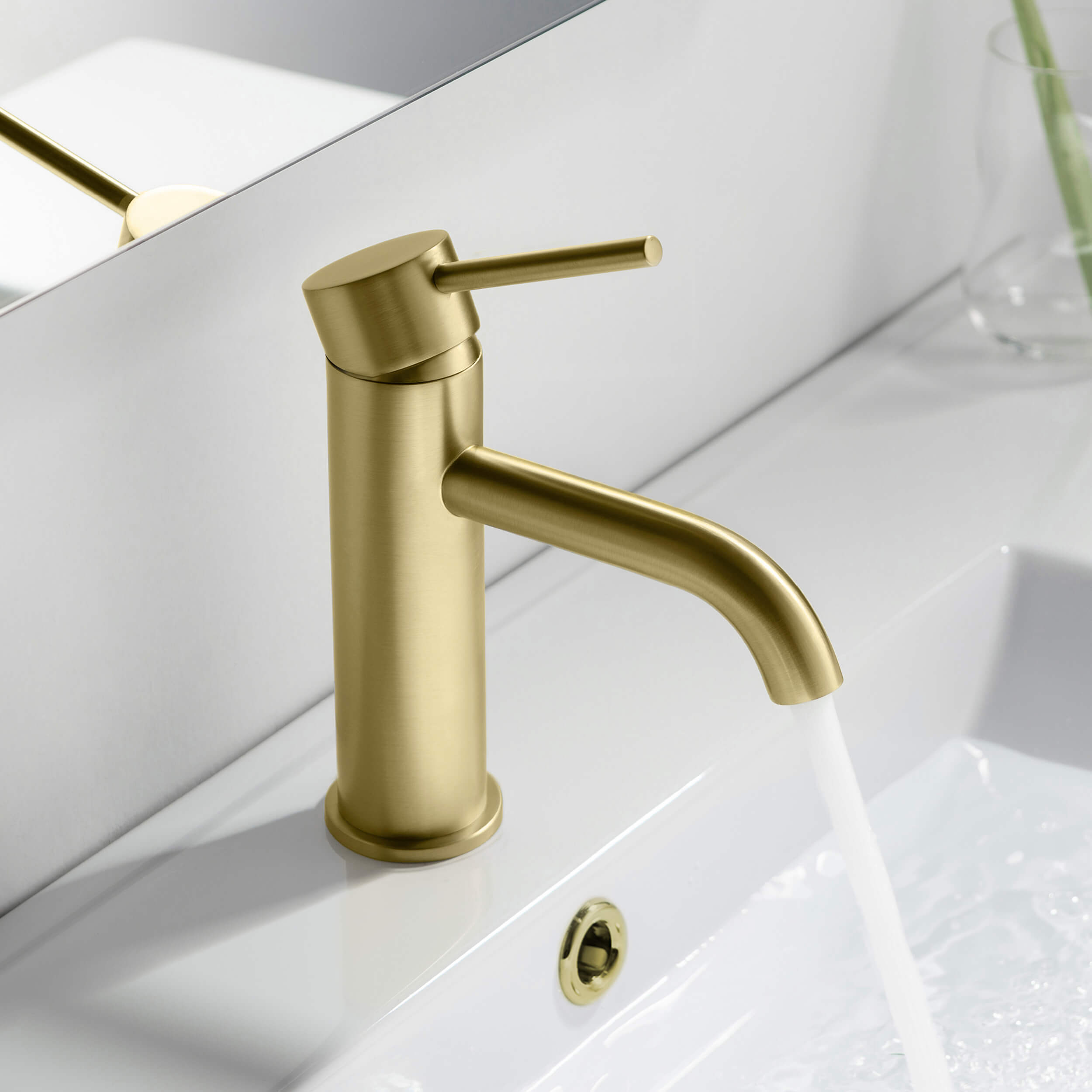 Value Collection - Single Handle Bathroom Vanity Sink Faucet with Pop Up Drain - F201  - Shop at Home Craft Studio - 2