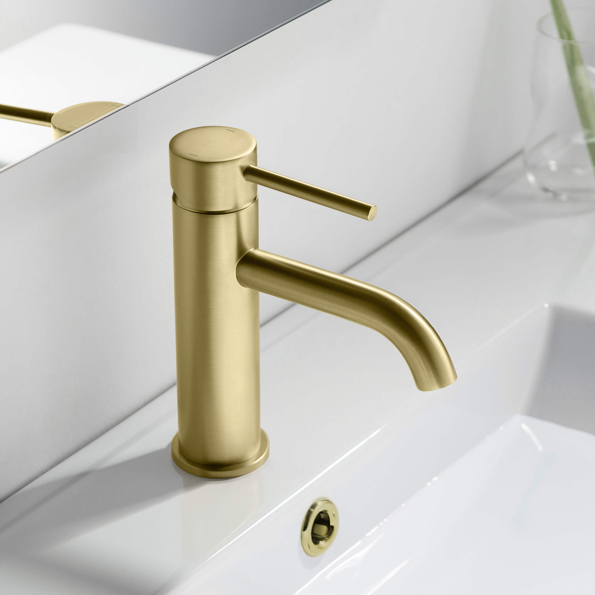 Value Collection - Single Handle Bathroom Vanity Sink Faucet with Pop Up Drain - F201  - Shop at Home Craft Studio - 3