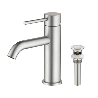 Value Collection - Single Handle Bathroom Vanity Sink Faucet with Pop Up Drain - F201  - Shop at Home Craft Studio - 9