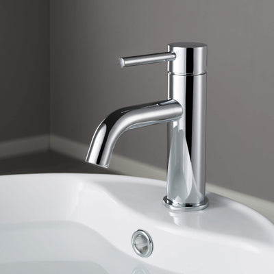 Value Collection - Single Handle Bathroom Vanity Sink Faucet with Pop Up Drain - F201  - Shop at Home Craft Studio - 19