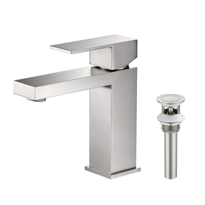 Value Collection - Single Handle Bathroom Vanity Sink Faucet with Pop Up Drain - F202  - Shop at Home Craft Studio - 9
