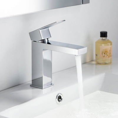Value Collection - Single Handle Bathroom Vanity Sink Faucet with Pop Up Drain - F202  - Shop at Home Craft Studio - 18