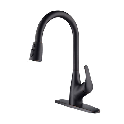 Value Collection - Single Handle Pull Down Kitchen Faucet - F101ORB  - Shop at Home Craft Studio - 1
