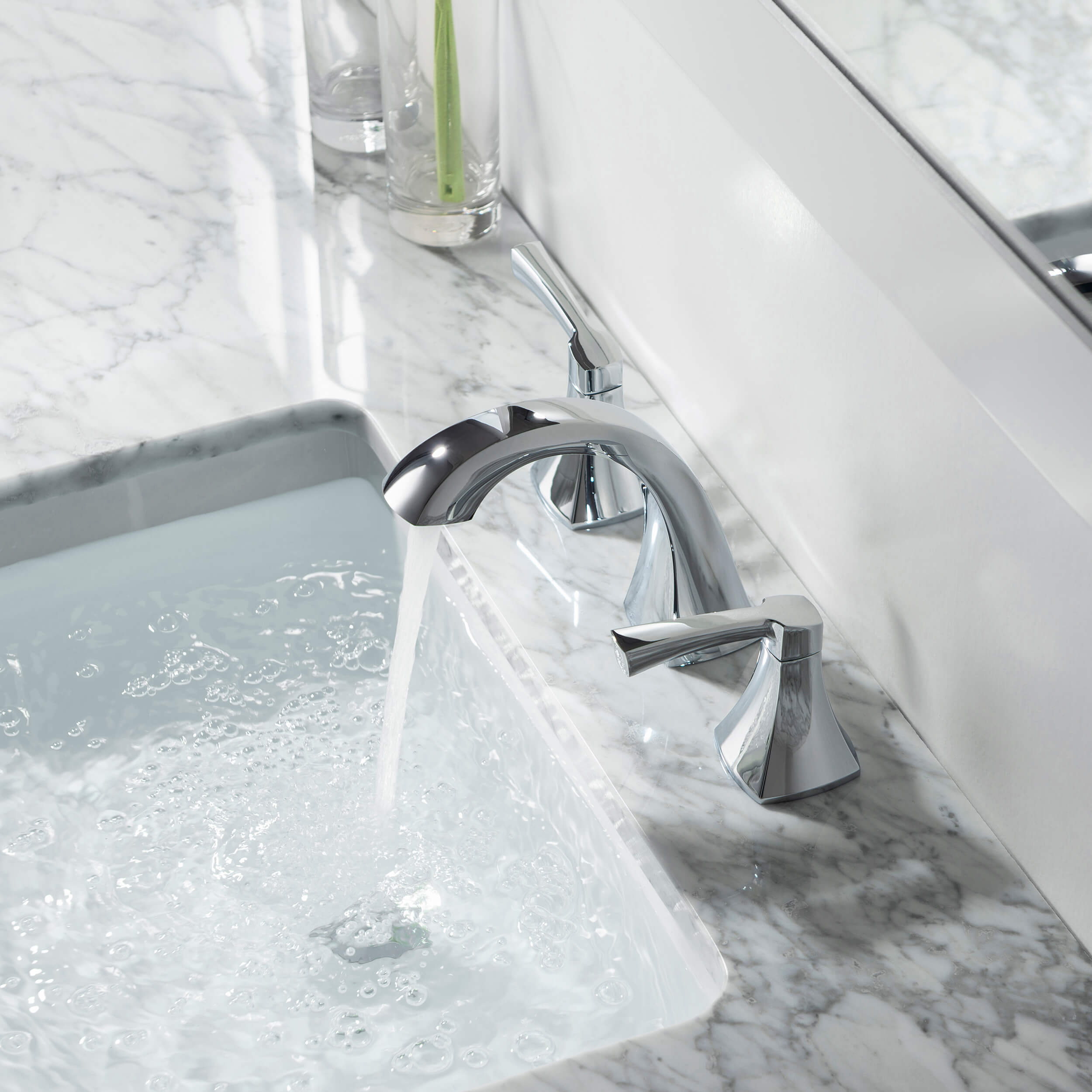 Vermont 8" Widespread Bathroom Sink Faucet with Drain Assembly - CBF-1022  - Shop at Home Craft Studio - 8
