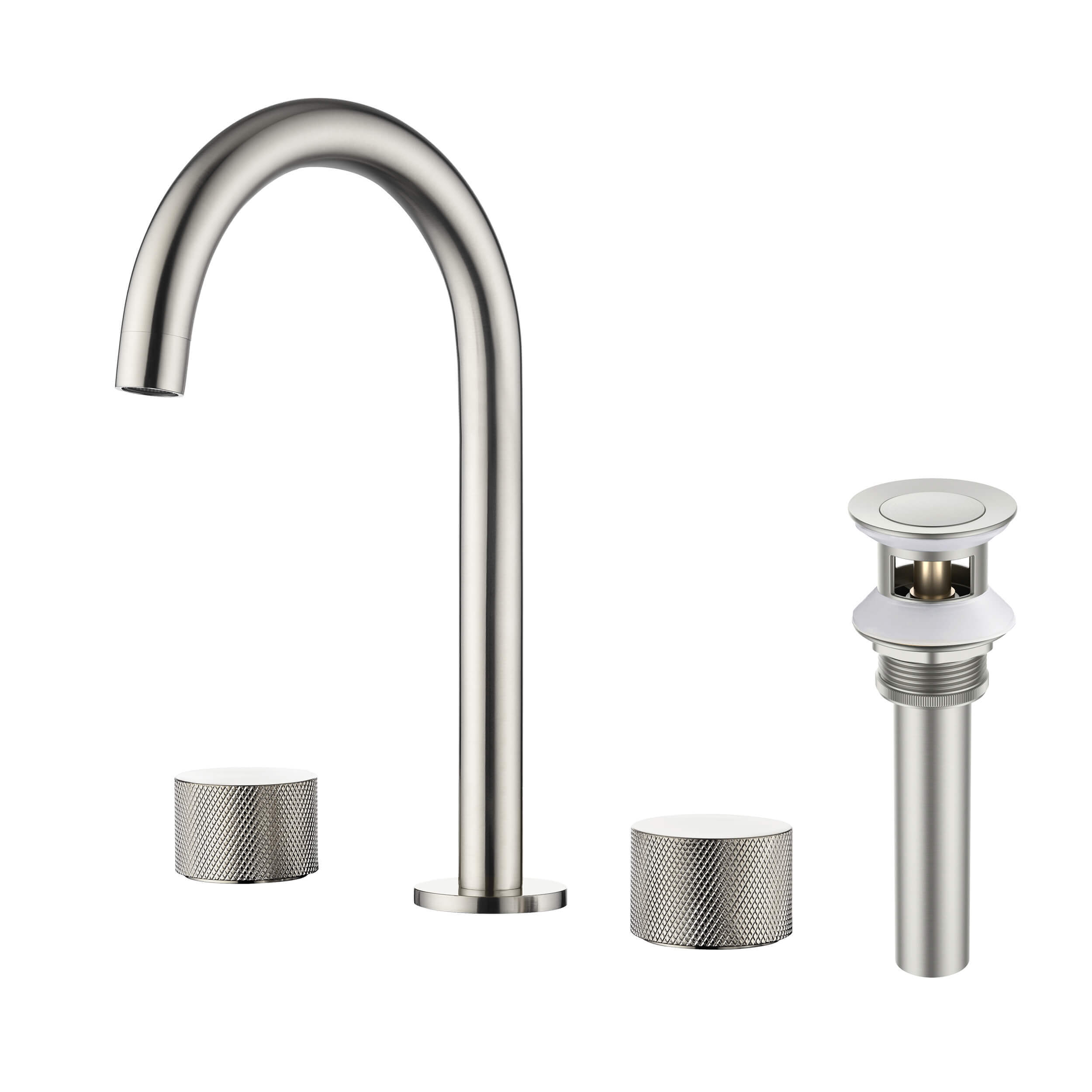 Verona 8" Widespread Bathroom Sink Faucet with Drain Assembly - CBF-1026  - Shop at Home Craft Studio - 8