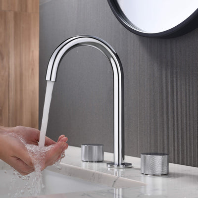 Verona 8" Widespread Bathroom Sink Faucet with Drain Assembly - CBF-1026  - Shop at Home Craft Studio - 19