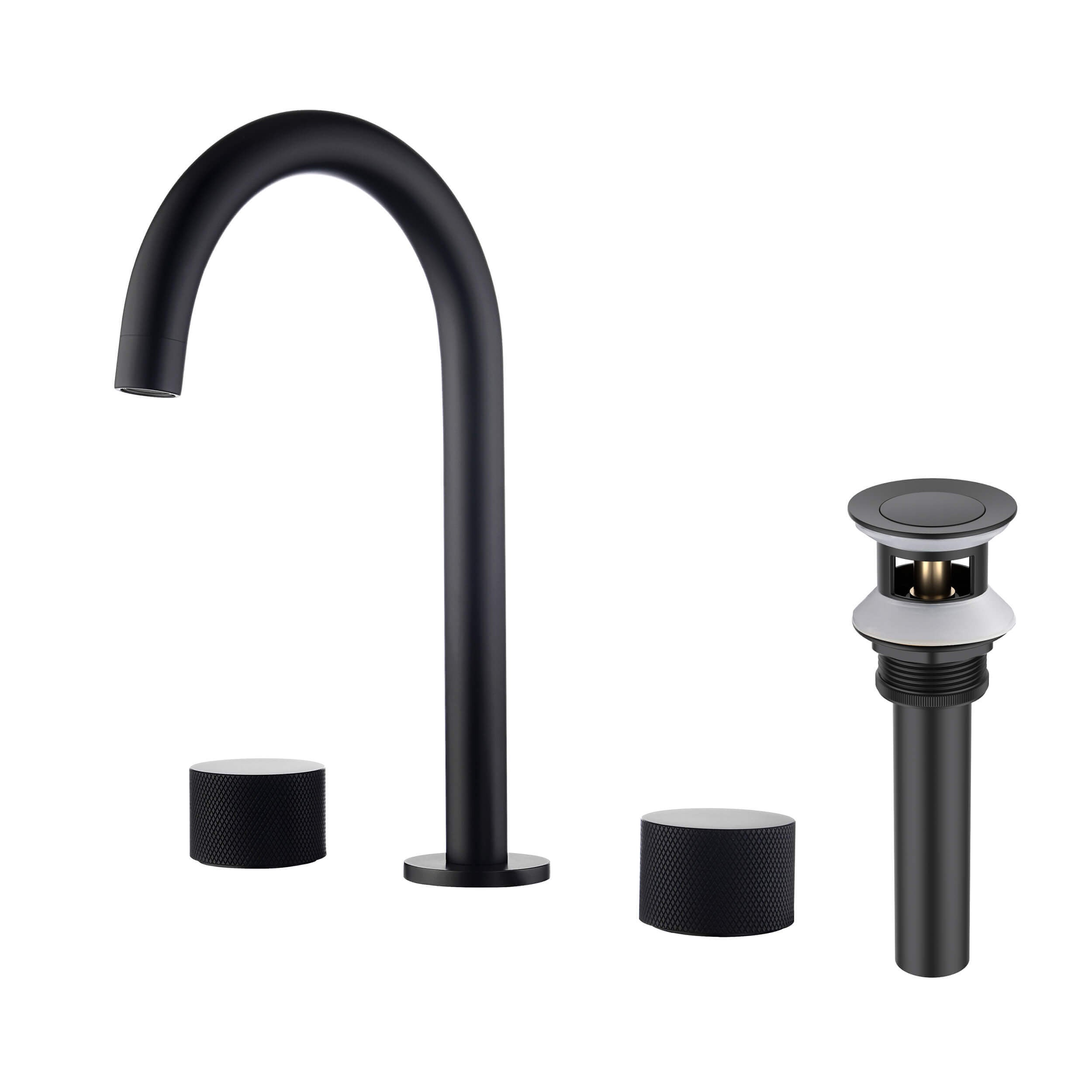 Verona 8" Widespread Bathroom Sink Faucet with Drain Assembly - CBF-1026  - Shop at Home Craft Studio - 22