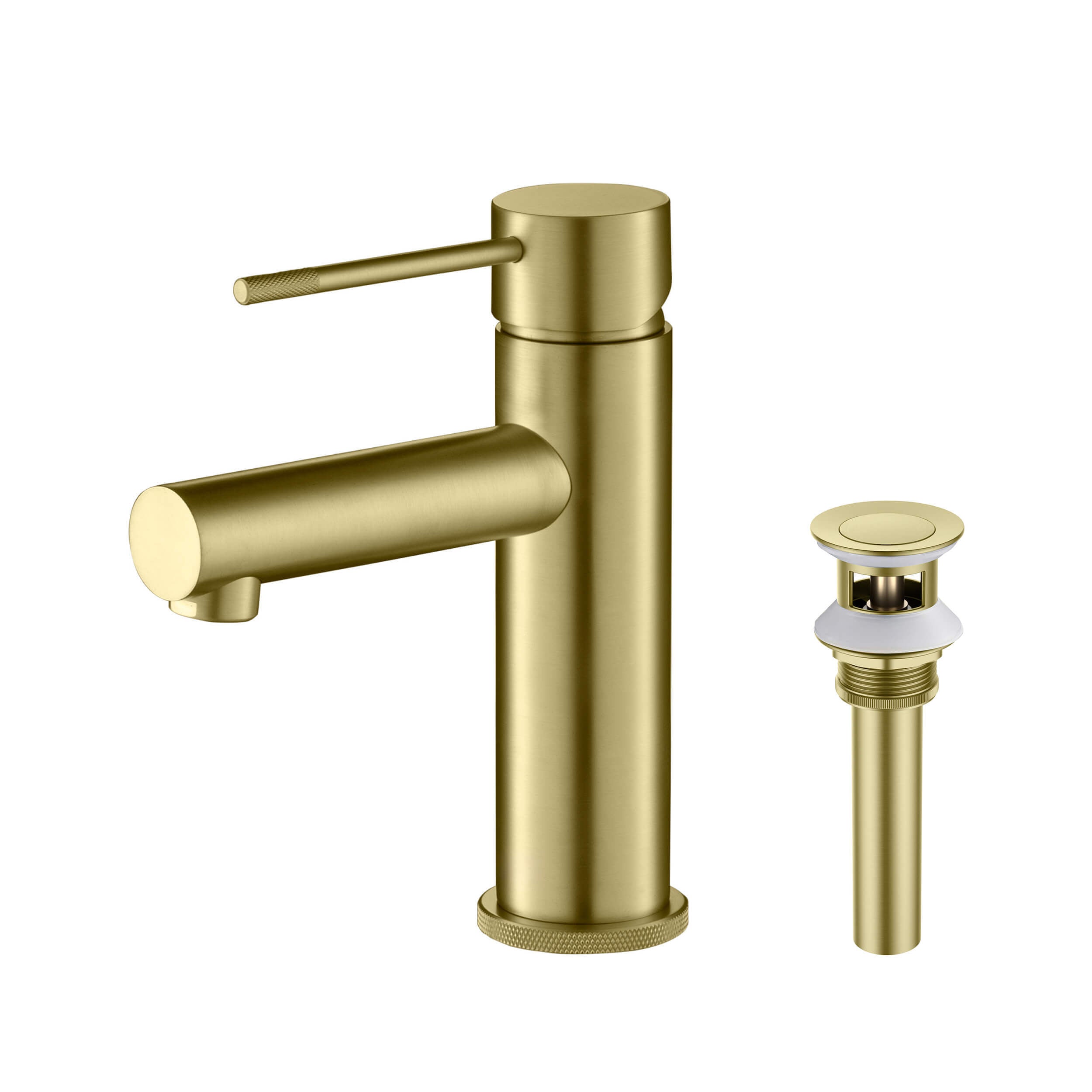 Verona Single Handle Bathroom Vanity Sink Faucet with Pop Up Drain - CBF-1010  - Shop at Home Craft Studio - 1