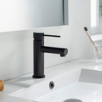 Verona Single Handle Bathroom Vanity Sink Faucet with Pop Up Drain - CBF-1010  - Shop at Home Craft Studio - 20