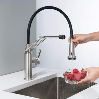 Vista Single Handle Pull Down Kitchen Faucet - CKF-2014  - Shop at Home Craft Studio - 10