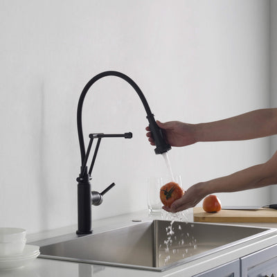 Vista Single Handle Pull Down Kitchen Faucet - CKF-2014  - Shop at Home Craft Studio - 18