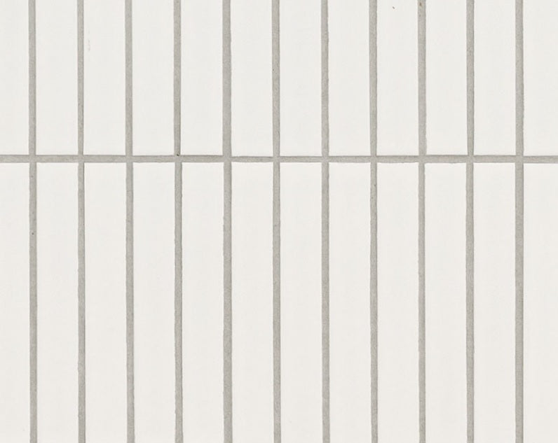 White Matte 1X6 Stack Pattern