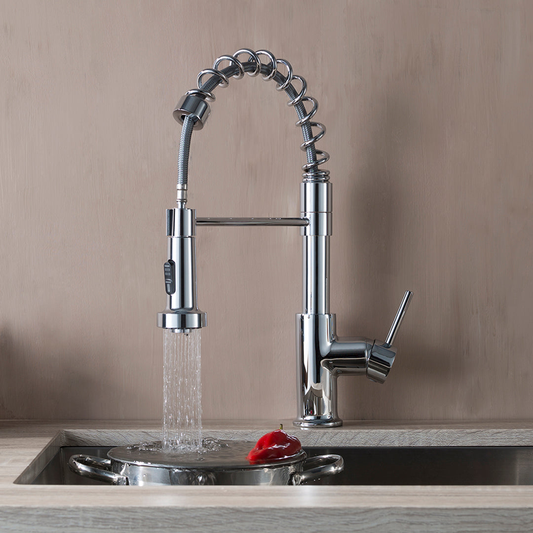 Single Handle Pull Out Kitchen Faucet – F01 205