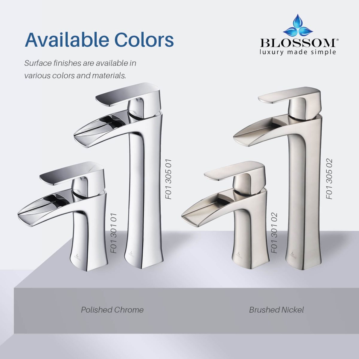 Single Handle Lavatory Faucet – F01 301