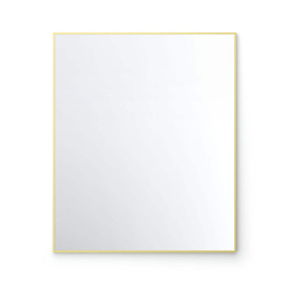 30" x 36" Shatterproof Wall Mount Metal Frame Mirror - FM1-3036