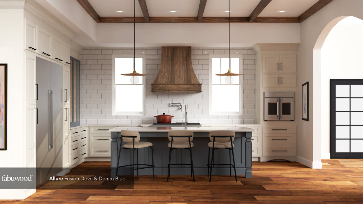 Allure Fusion Dove Kitchen Cabinets