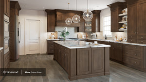 Allure Fusion Kona Kitchen Cabinets