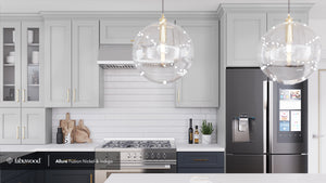 Allure Fusion Nickel Kitchen Cabinets