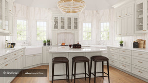 Allure Galaxy Dove Kitchen Cabinets