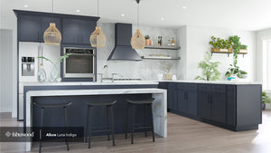 Allure Luna Indigo Kitchen Cabinets