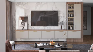 Illume Catalina Carbone Matte Kitchen Cabinets