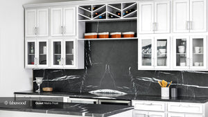 Quest Metro Frost Kitchen Cabinets