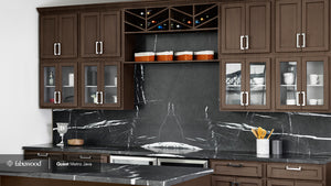 Quest Metro Java Kitchen Cabinets