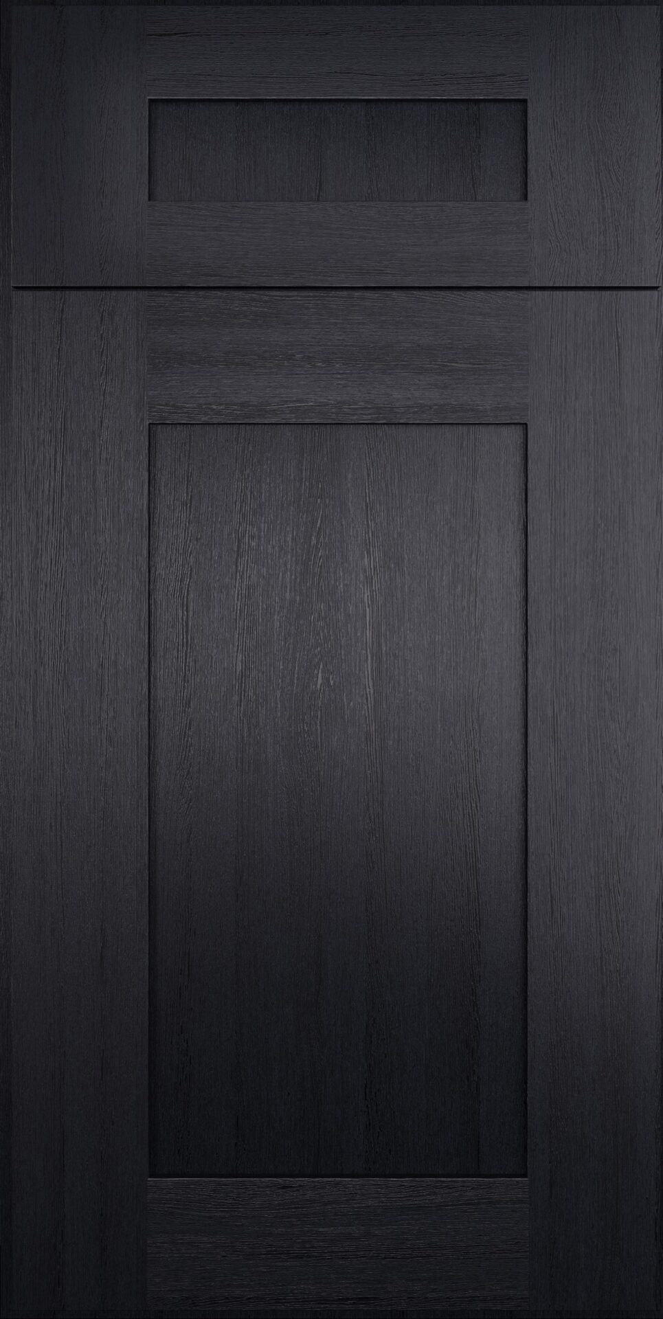 Forevermark Blaze Black Shaker Kitchen Door Style kitchen cabinets - Shop at Home Craft Studio - 1