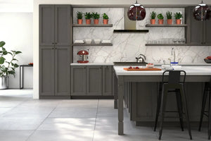 Midtown Grey Kitchen Cabinets
