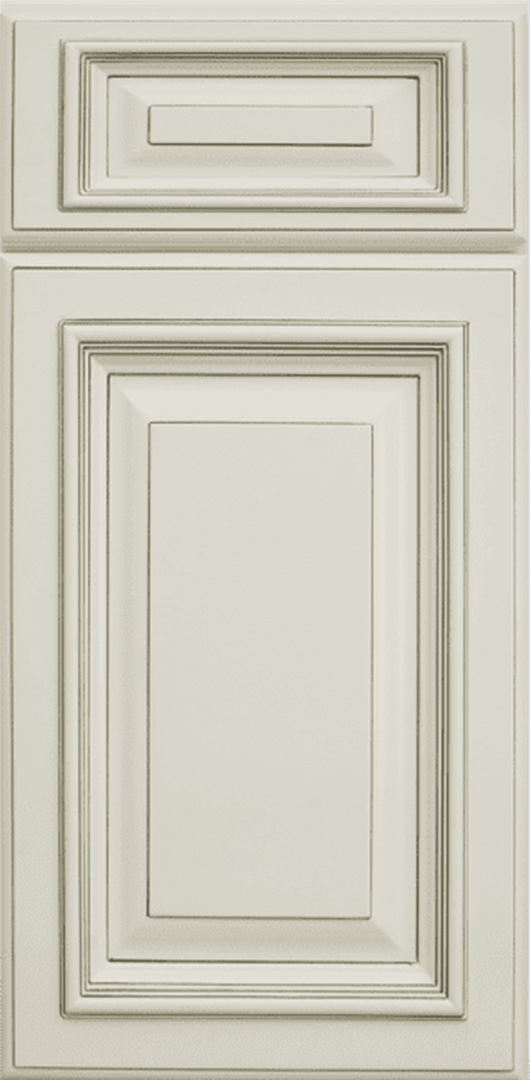 Signature Pearl White kitchen cabinets - Shop at Home Craft Studio - 1