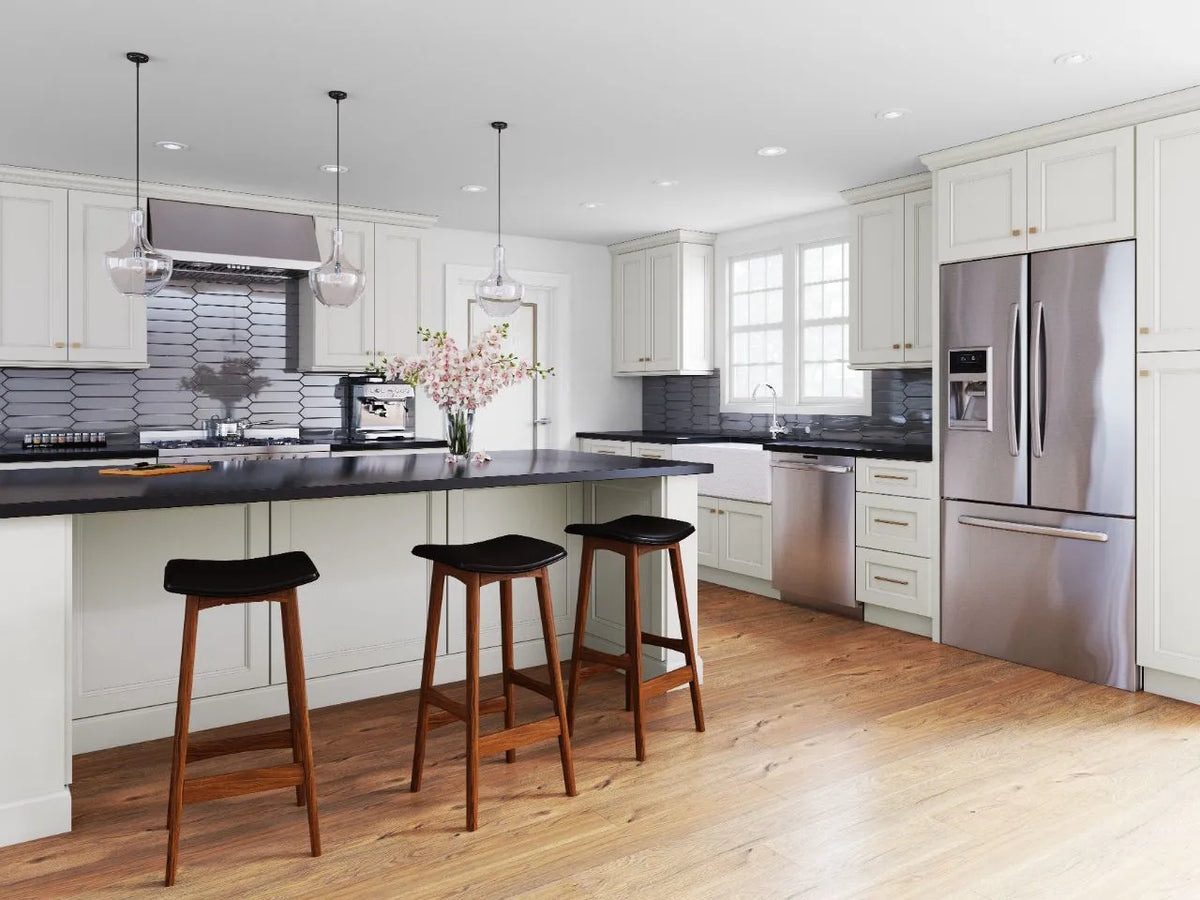 Townplace Crema Kitchen Cabinets