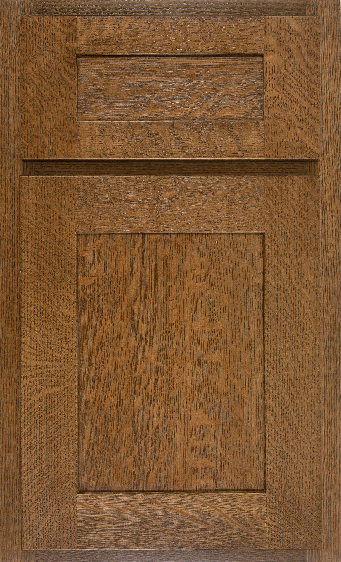 Shiloh New Haven cabinet door in rich wood finish, showcasing customizable design for kitchen upgrades.