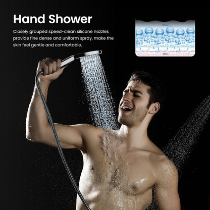 Quadro Premium ABS 3 Mode Handheld Shower Head - HS101