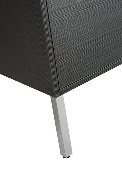 24" V9003 Vanity with Ceramic Sink (Charcoal Grey)