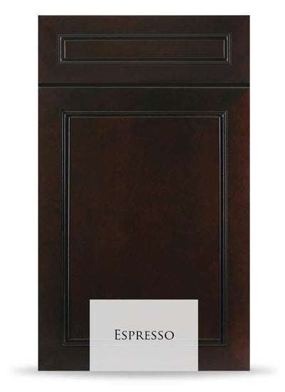 Espresso kitchen cabinets - Shop at Home Craft Studio - 1