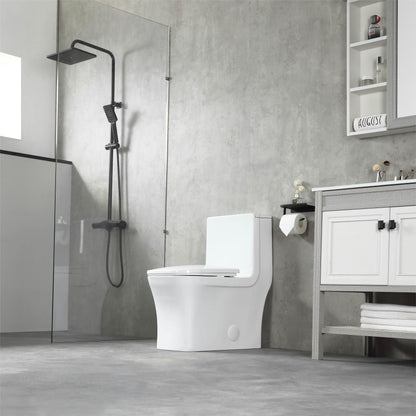 (T2706)/K-0329 One-Piece 27"h Dual Flush Toilet (12" Rough)