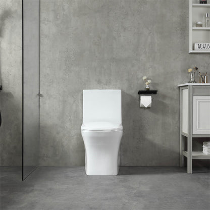 (T2706)/K-0329 One-Piece 27"h Dual Flush Toilet (12" Rough)