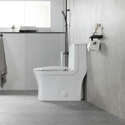 (T2706)/K-0329 One-Piece 27"h Dual Flush Toilet (12" Rough)