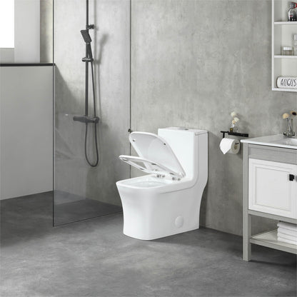 (T2706)/K-0329 One-Piece 27"h Dual Flush Toilet (12" Rough)