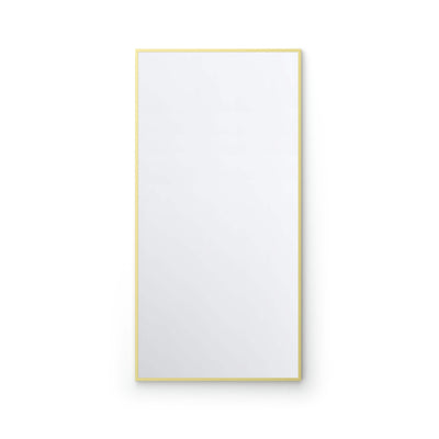 18" x 36" Shatterproof Wall Mount Metal Frame Mirror - FM1-1836  - Shop at Home Craft Studio - 1