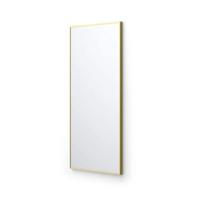 18" x 36" Shatterproof Wall Mount Metal Frame Mirror - FM1-1836  - Shop at Home Craft Studio - 2
