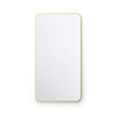 18" x 36" Shatterproof Wall Mount Metal Frame Mirror - FM2-1836  - Shop at Home Craft Studio - 1