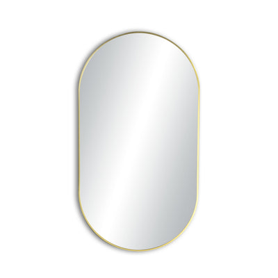 20" x 36" Shatterproof Wall Mount Metal Frame Mirror - FM4-2036  - Shop at Home Craft Studio - 1