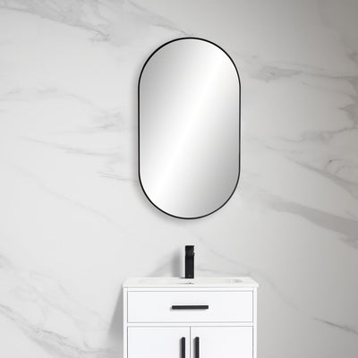 20" x 36" Shatterproof Wall Mount Metal Frame Mirror - FM4-2036  - Shop at Home Craft Studio - 11